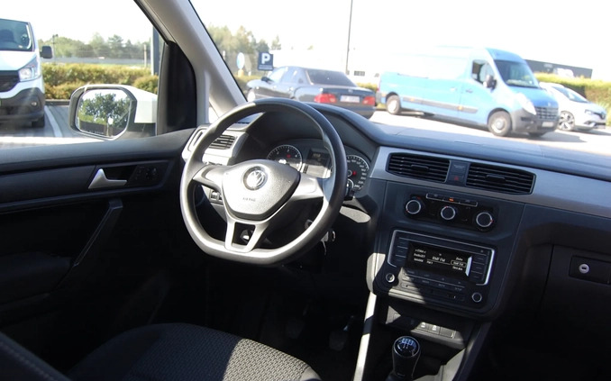 Volkswagen Caddy cena 62999 przebieg: 172000, rok produkcji 2019 z Poniatowa małe 121